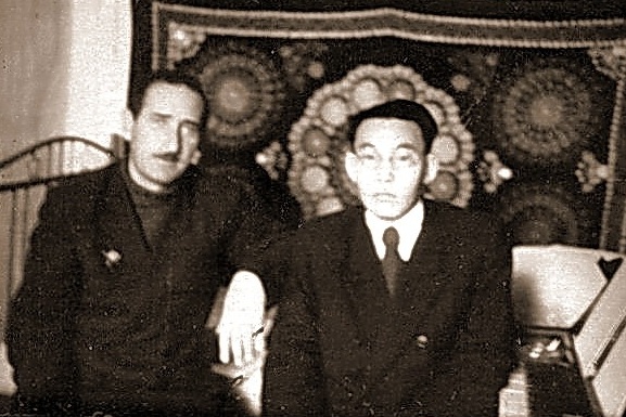Г.А. Григорян и З.П. Винокуров. 1953 год