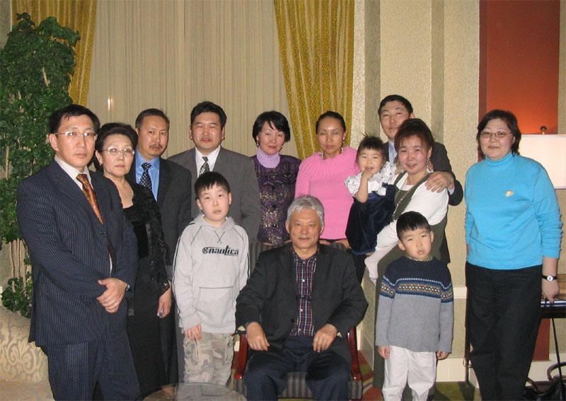 Встреча якутян, проживающих в Америке с первым Президентом Республики Саха (Якутия) Михаилом Ефимовичем Николаевым
